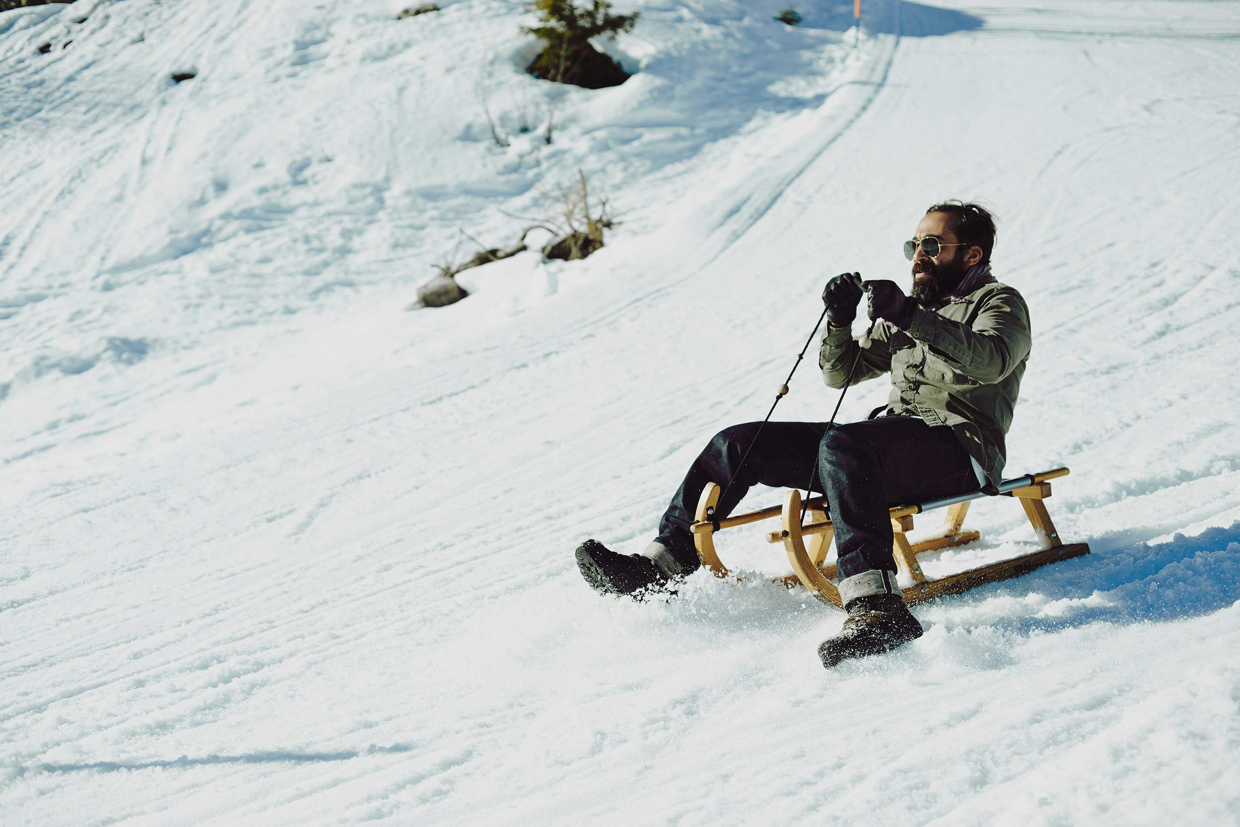The Cambrian Adelboden Winter Activities Sledding Swiss Alps 140110 131