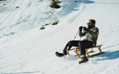 The Cambrian Adelboden Winter Activities Sledding Swiss Alps 140110 131