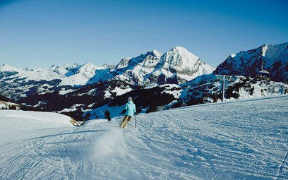 The Cambrian Adelboden Winter Activities Skiing Swiss Alps 140110 153